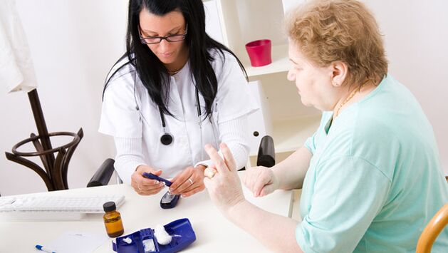 Korrektur von Glukose im Blutserum Die Diabetes -Präventionsmethode